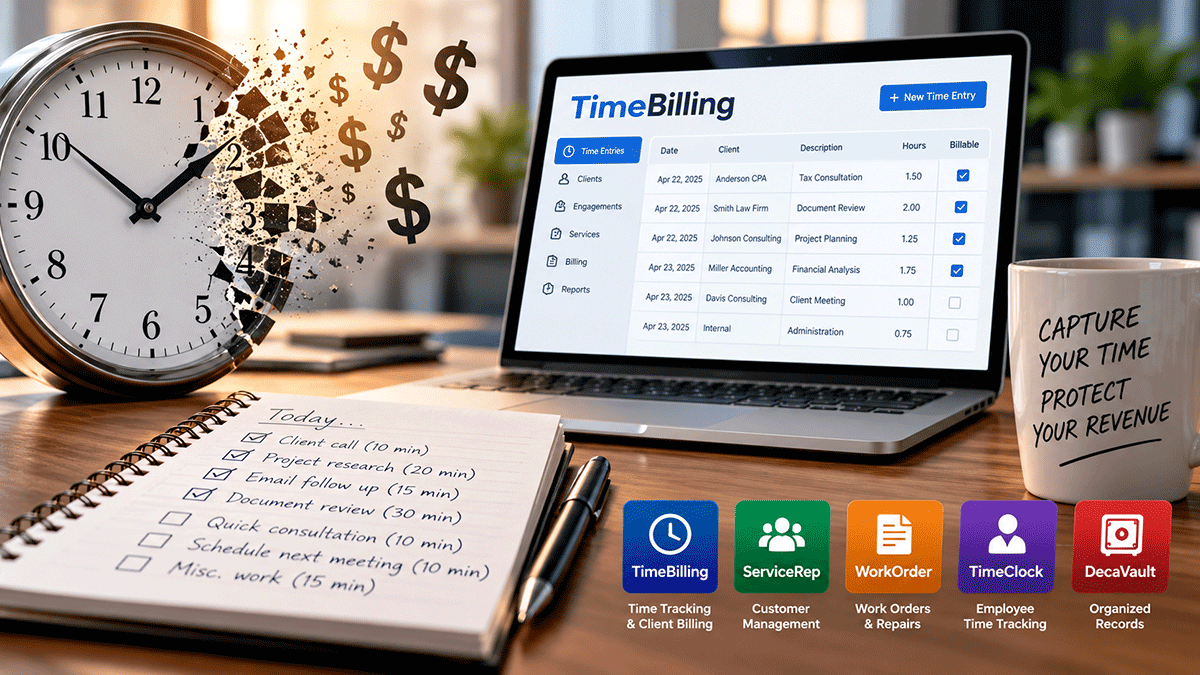 The Hidden Cost of Lost Billable Time for Small Businesses